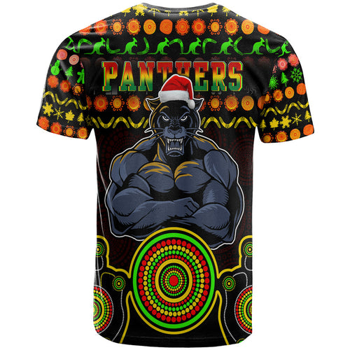 panthers-christmas-vibe-with-aboriginal-dot-panting-style-t-shirt