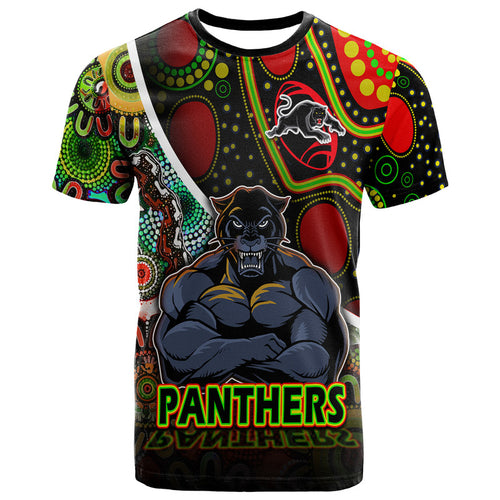 custom-personalised-penrith-panthers-t-shirt-strong-panthers-legend-with-special-aboriginal-style