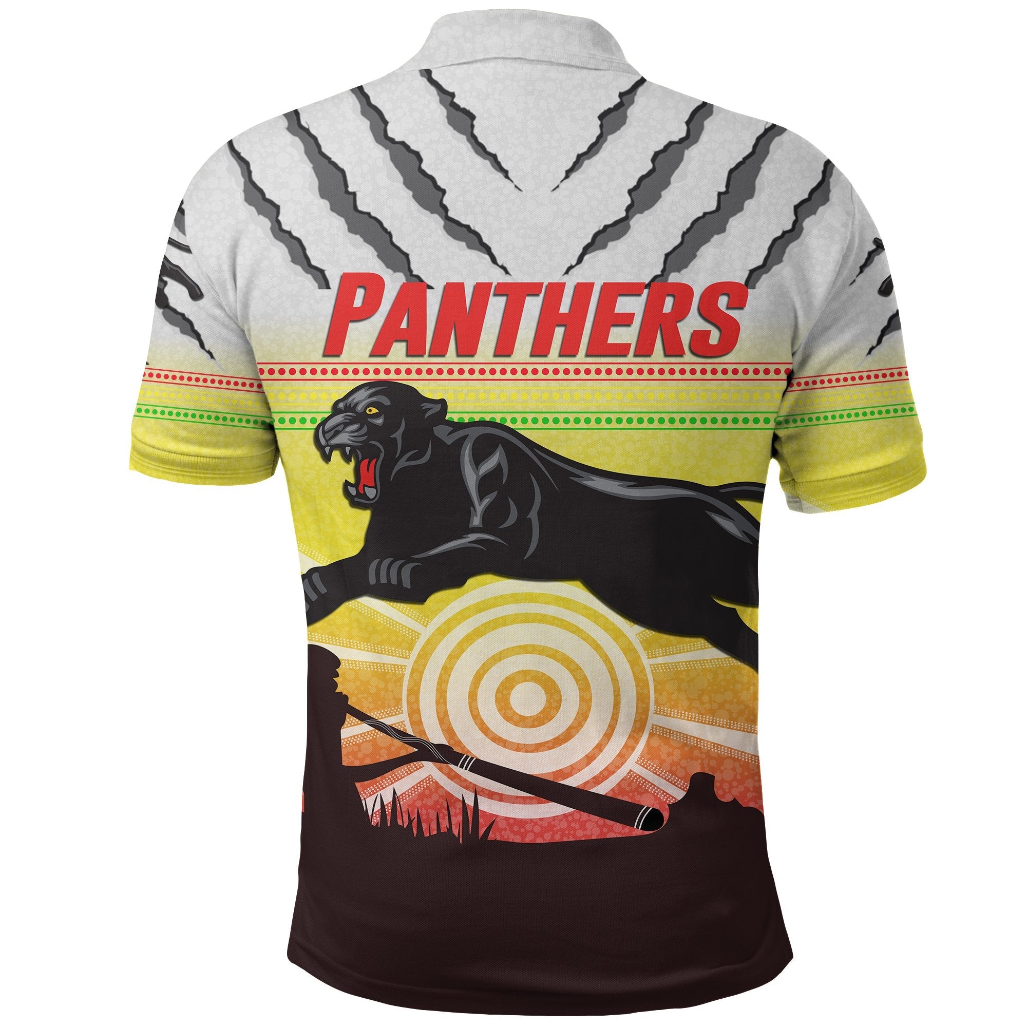 panthers-polo-shirt-indigenous-setting-sun