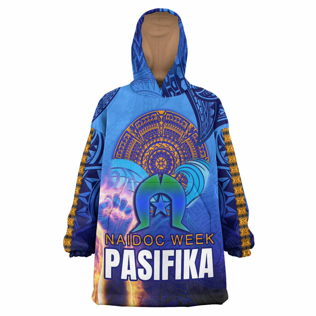 pasifika-rugby-snug-hoodie-custom-naidoc-week-pasifika-polynesian-waves-oodie-blanket