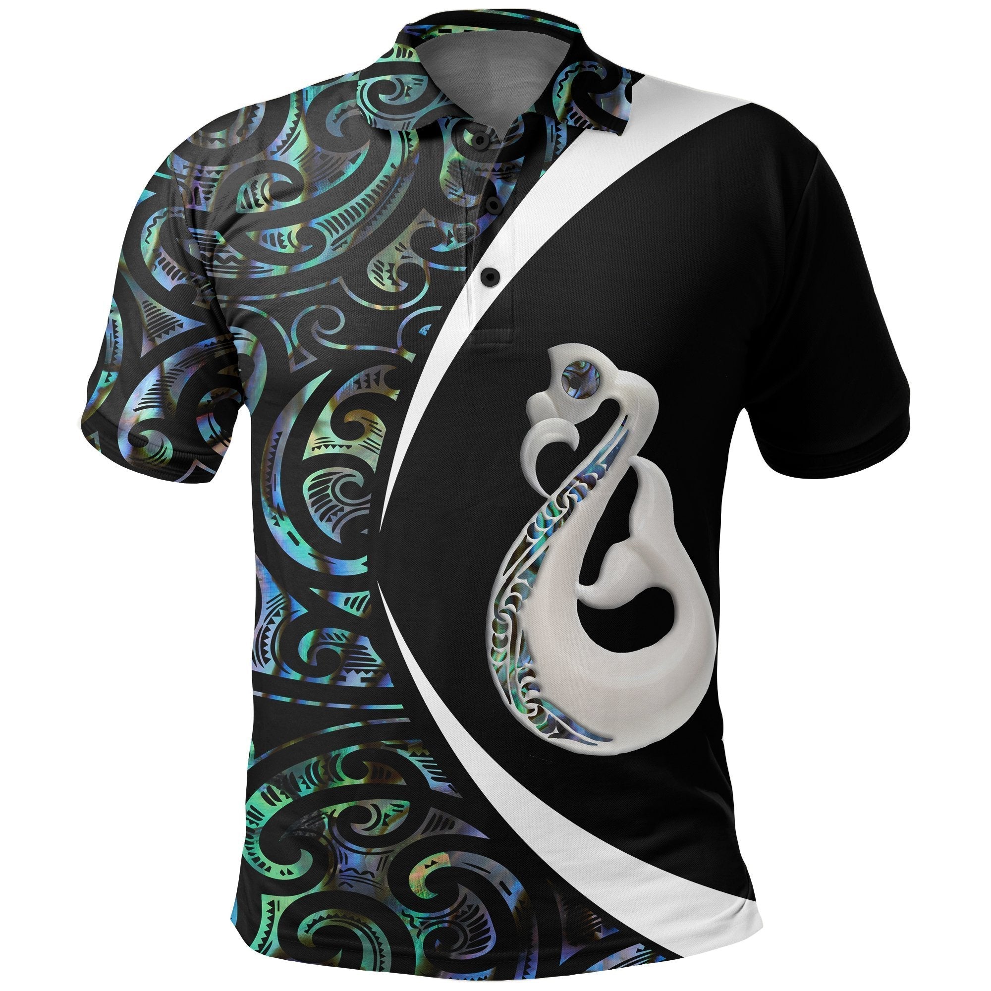new-zealand-maori-polo-shirt-manaia-paua-shell-golf-shirt-circle-style