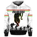 Penrith Panthers ANZAC 2022 Zip Up And Pullover Hoodie Simple Style - White LT8