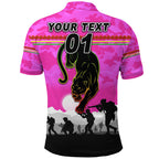 custom-personalised-panthers-anzac-polo-shirt-simple-style-pink