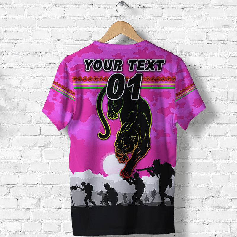 custom-personalised-penrith-panthers-anzac-2022-t-shirt-simple-style-pink