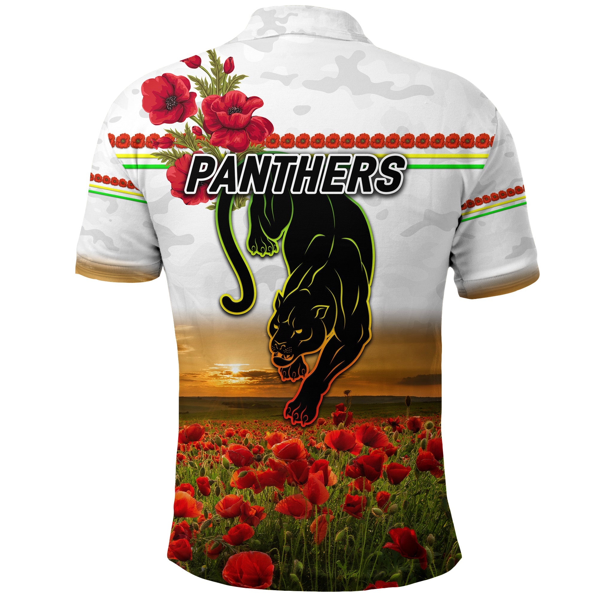 penrith-panthers-anzac-2022-polo-shirt-poppy-flowers-vibes-white