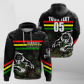 custom-personalised-penrith-black-panther-hoodie-aboriginal-art-with-abstract-pattern
