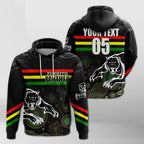 custom-personalised-penrith-black-panther-hoodie-aboriginal-art-with-abstract-pattern