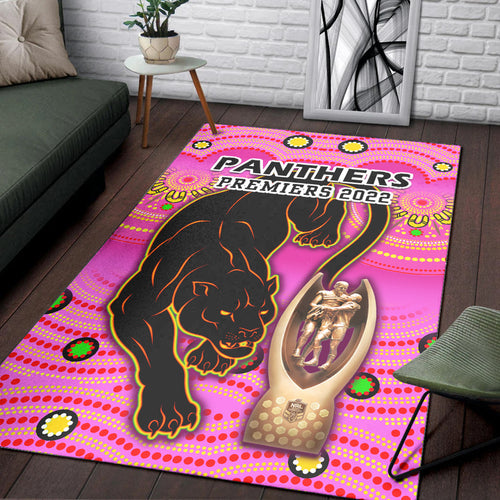 penrith-panthers-rugby-area-rug-pink-crouching-panther-premiers-2022