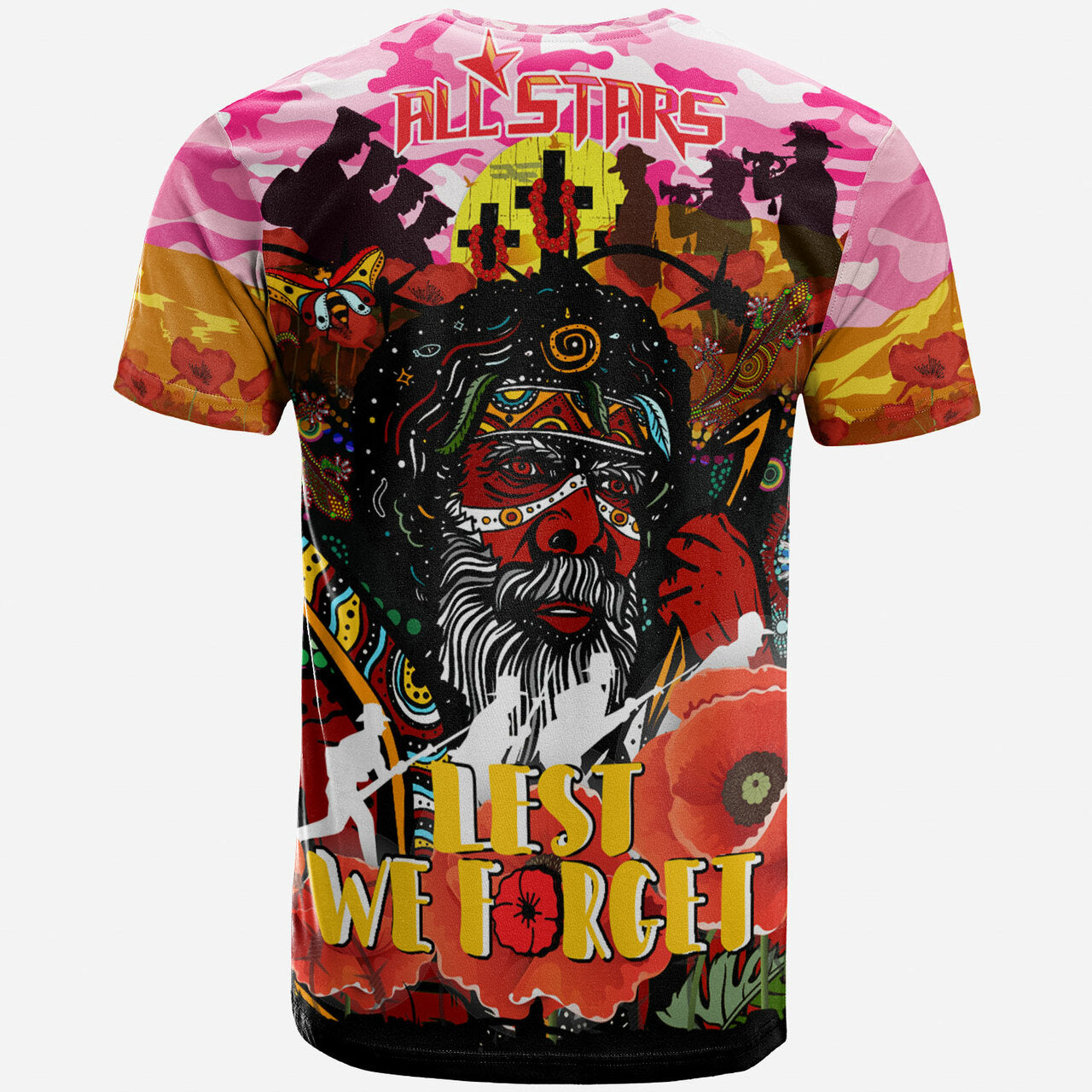 all-stars-rugby-anzac-lest-we-forget-t-shirt-custom-indigenous-anzac-dreaming-with-camouflage-and-poppy-flower