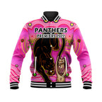 custom-personalised-penrith-panthers-rugby-baseball-jacket-pink-crouching-panther-premiers-2022