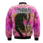 penrith-panthers-rugby-bomber-jacket-pink-crouching-panther-premiers-2022