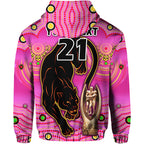 custom-personalised-penrith-panthers-rugby-zip-up-and-pullover-hoodie-pink-crouching-panther-premiers-2022
