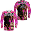 custom-personalised-penrith-panthers-rugby-long-sleeve-shirt-pink-crouching-panther-premiers-2022