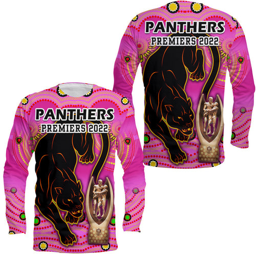 penrith-panthers-rugby-long-sleeve-shirt-pink-crouching-panther-premiers-2022