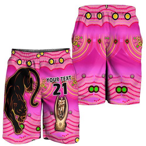 custom-personalised-penrith-panthers-rugby-men-short-pink-crouching-panther-premiers-2022