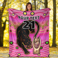 custom-personalised-penrith-panthers-rugby-premium-blanket-pink-crouching-panther-premiers-2022
