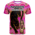 custom-personalised-penrith-panthers-rugby-t-shirt-pink-crouching-panther-premiers-2022