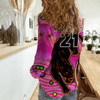 custom-personalised-penrith-panthers-rugby-women-casual-shirt-pink-crouching-panther-premiers-2022