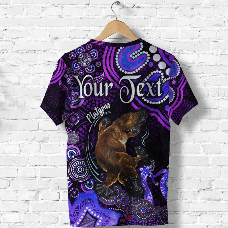 custom-personalised-australian-astrology-t-shirt-pisces-platypus-zodiac-aboriginal-vibes-purple