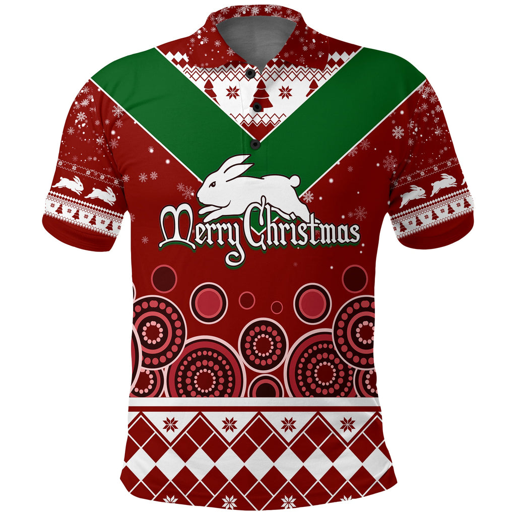 aboriginal-art-the-bunnies-merry-christmas-polo-shirt
