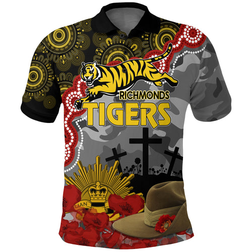 tigers-football-anzac-2023-polo-shirt-aboriginal-mix-slouch-hat