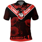 illawarra-dragons-rugby-personalised-polo-shirt-anzac-day-red-poppies