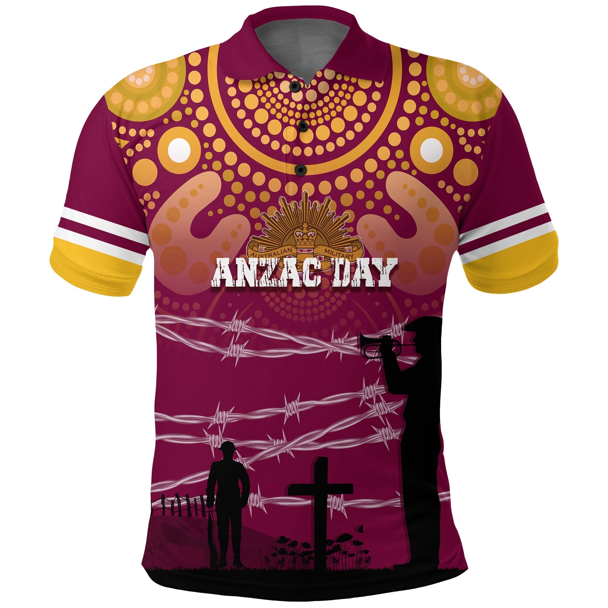 broncos-rugby-polo-shirt-anzac-day-barb-wire-style