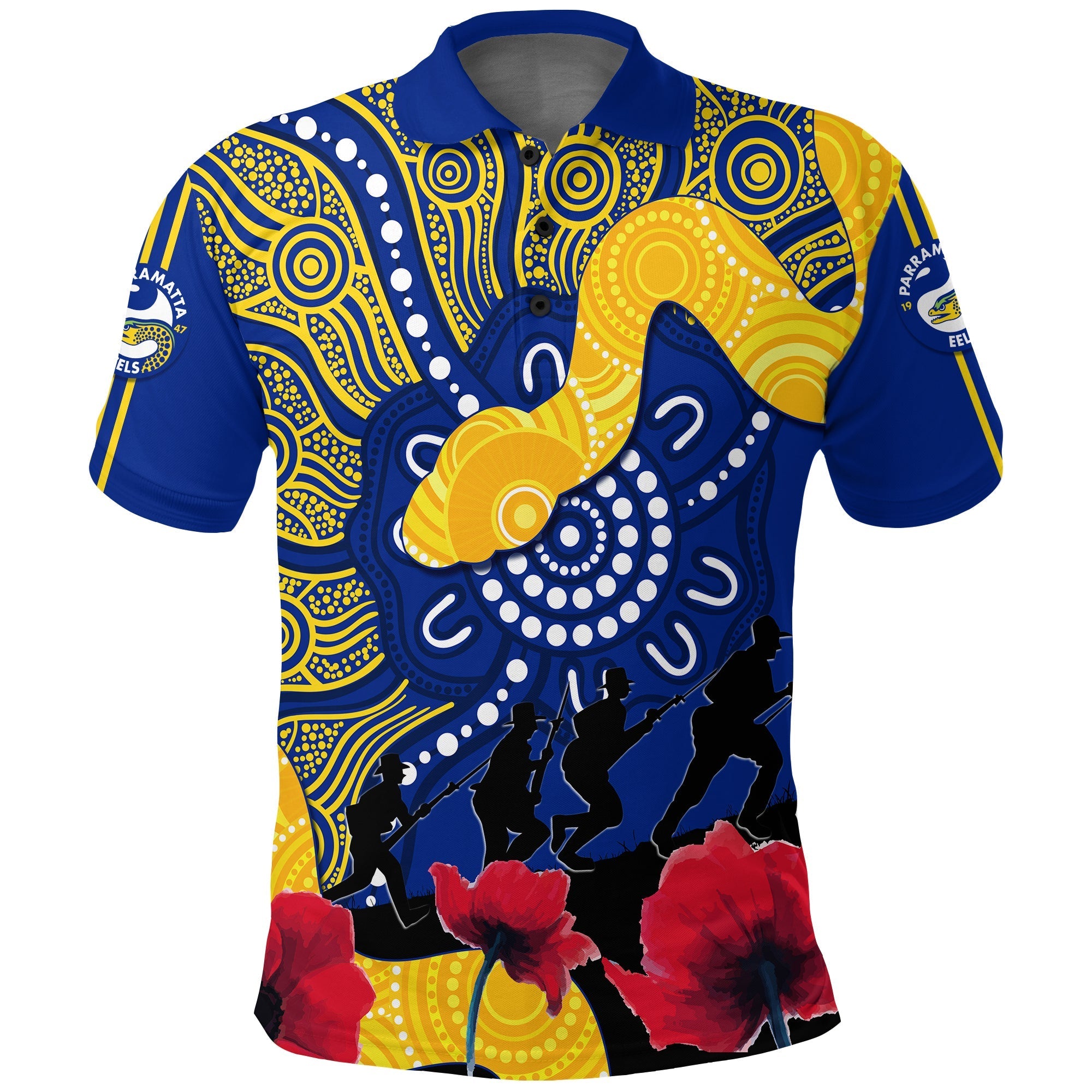 parramatta-eels-rugby-polo-shirt-anzac-day-aboriginal-arts