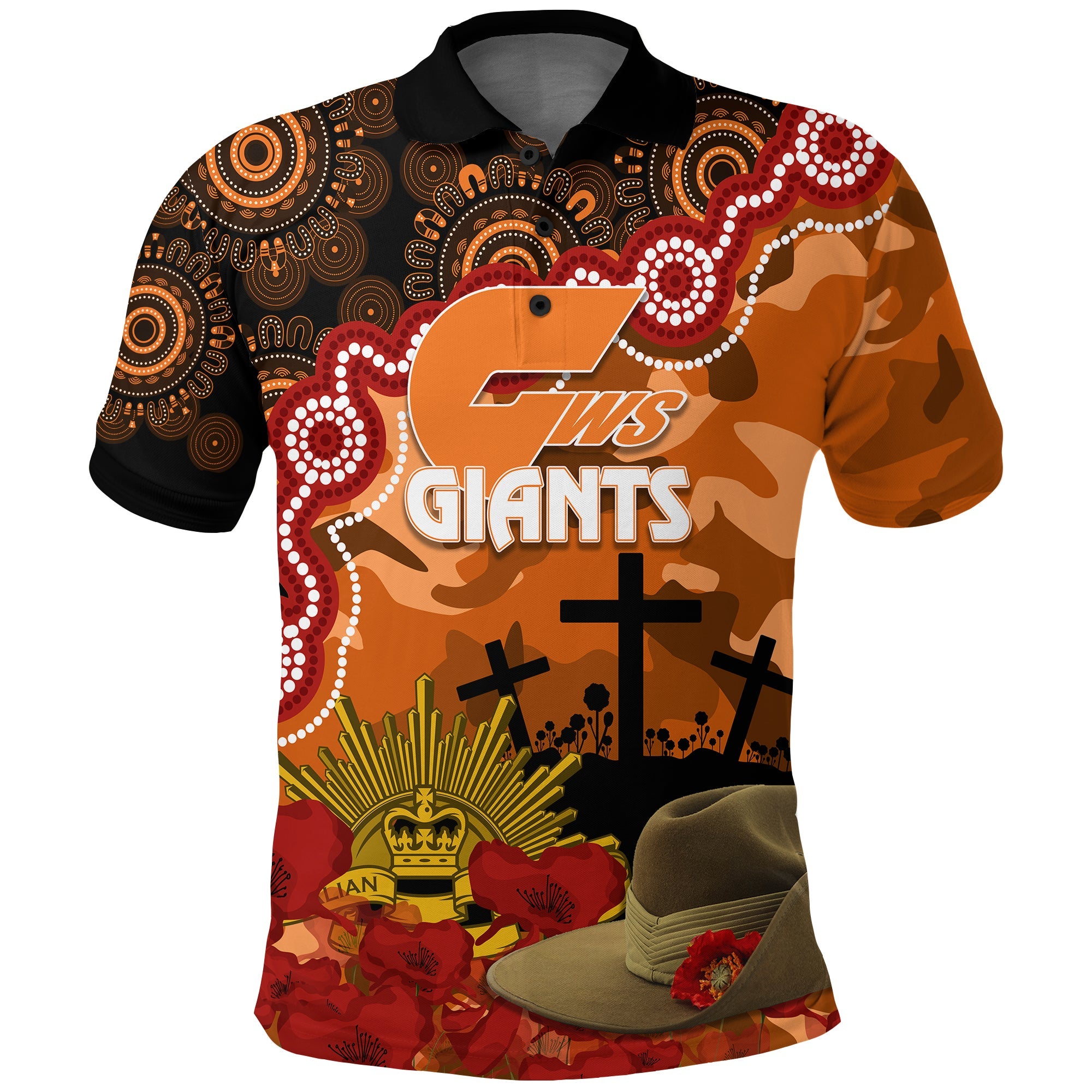 the-giants-football-anzac-2023-polo-shirt-aboriginal-mix-slouch-hat