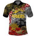 tigers-football-anzac-2023-polo-shirt-aboriginal-mix-slouch-hat