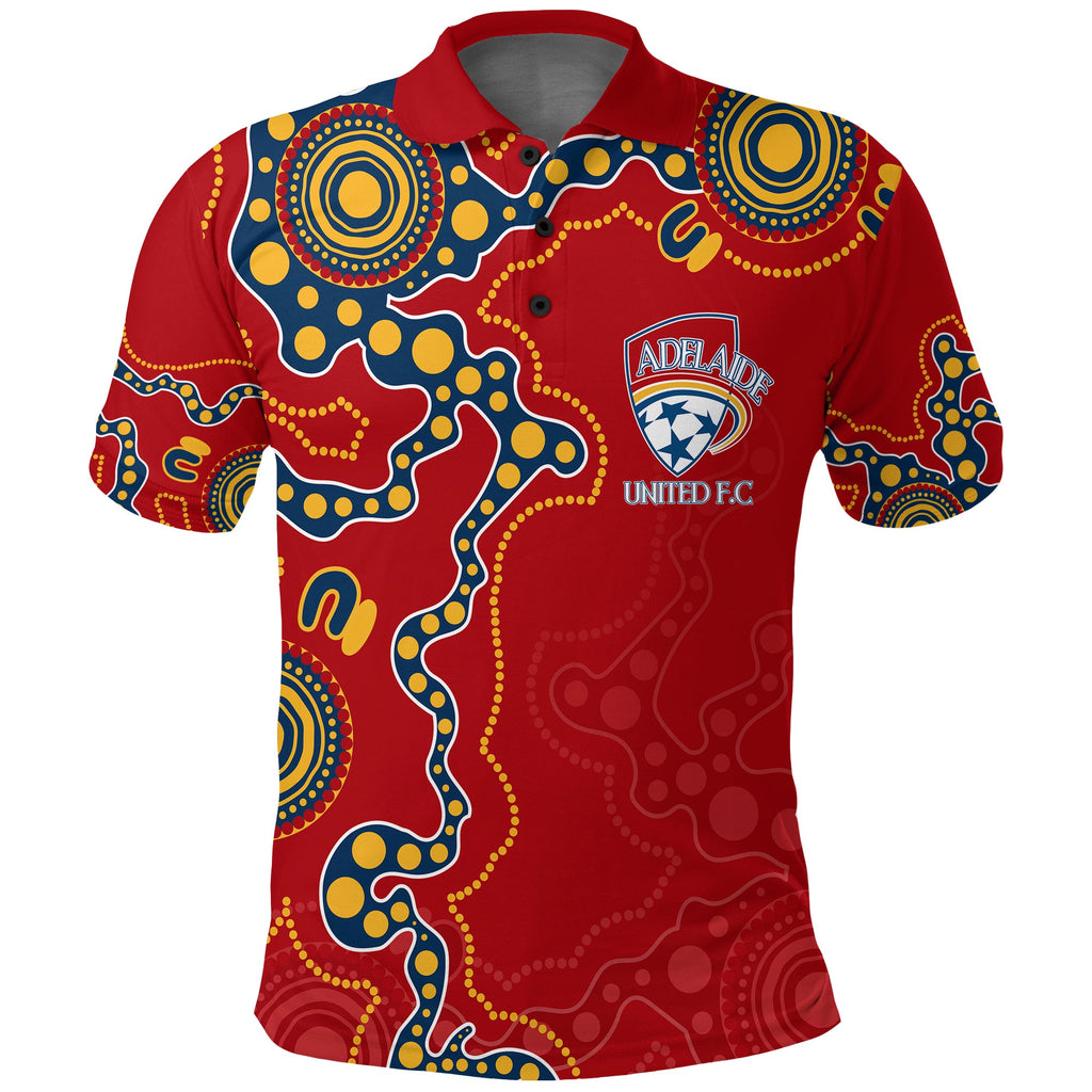 adelaide-united-football-indigenous-polo-shirt-the-reds