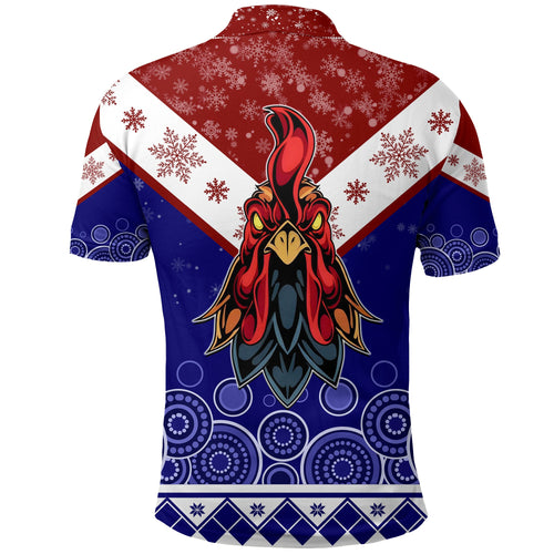 aboriginal-art-chooks-tricolor-merry-christmas-polo-shirt