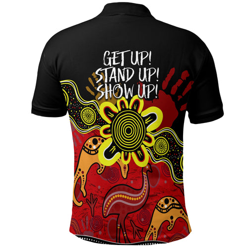 indigenous-naidoc-week-2022-polo-shirt-kangaroo-and-emu-birds