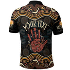 personalised-naidoc-week-2022-polo-shirt-aboriginal-art-hand-stencils