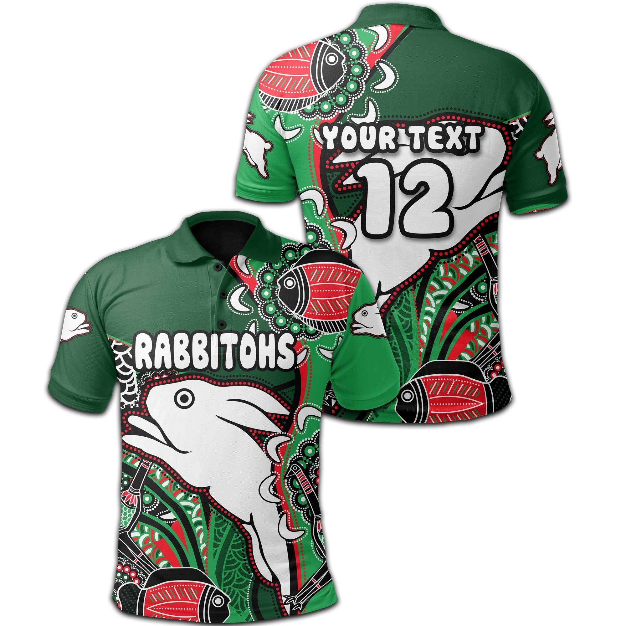 custom-personalised-rabbitohs-polo-shirt-indigenous-survival-world