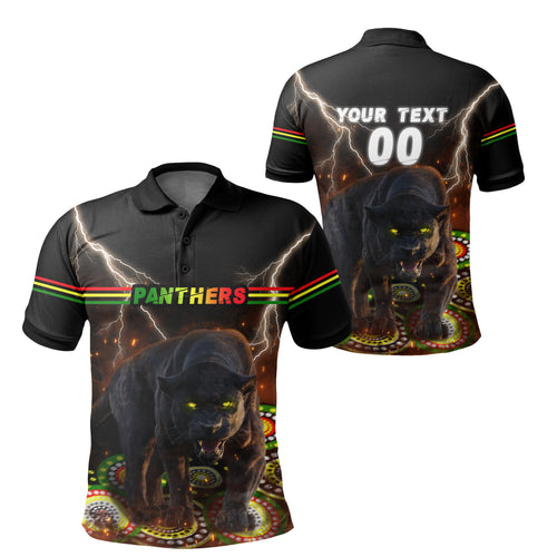 custom-personalised-panthers-black-polo-shirt-special-style