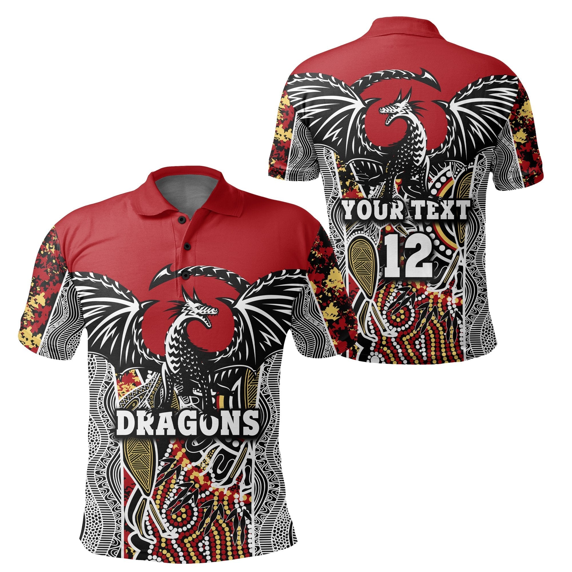 custom-personalised-dragons-polo-shirt-st-george-aboriginal-sport-style
