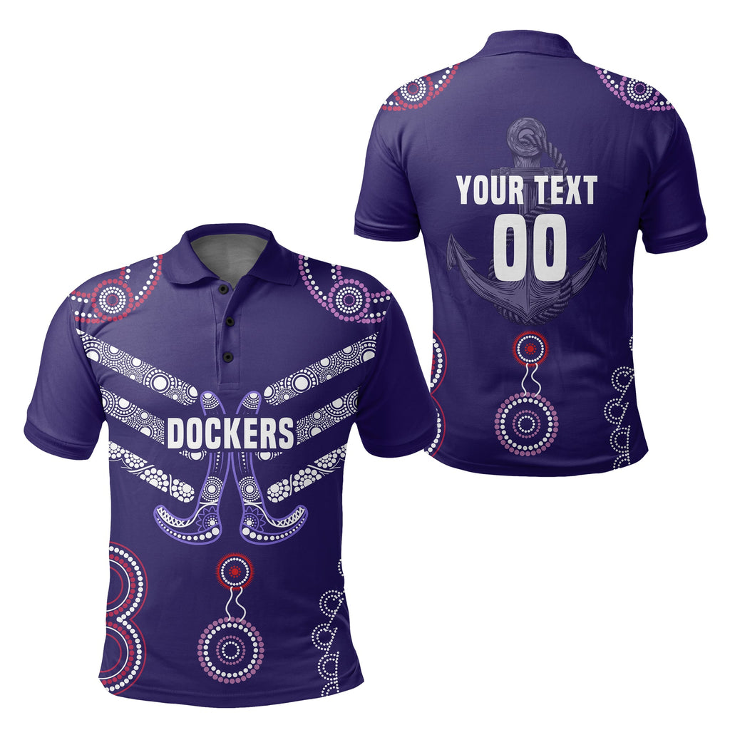 custom-personalised-dockers-polo-shirt-aboriginal-simple-style