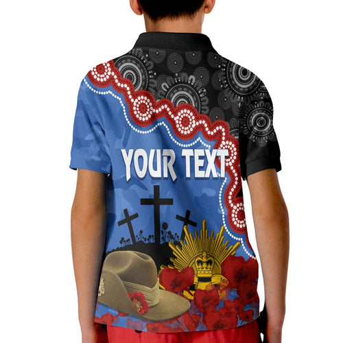 western-bulldogs-football-anzac-2023-polo-shirt-kid-aboriginal-mix-slouch-hat