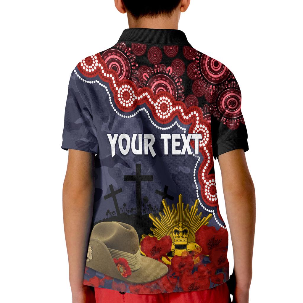 melbourne-dees-football-anzac-2023-polo-shirt-kid-aboriginal-mix-slouch-hat