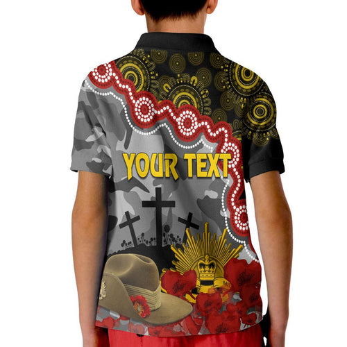 tigers-football-anzac-2023-polo-shirt-kid-aboriginal-mix-slouch-hat