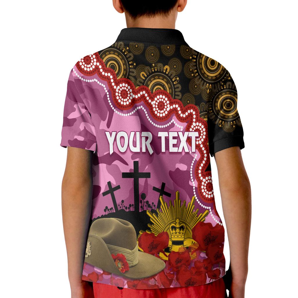 lions-football-anzac-2023-polo-shirt-kid-aboriginal-mix-slouch-hat
