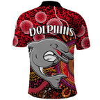 dolphins-rugby-polo-shirt-aboriginal-dots-verion