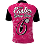 sydney-sixers-cricket-happy-easter-day-polo-shirt-simple-style