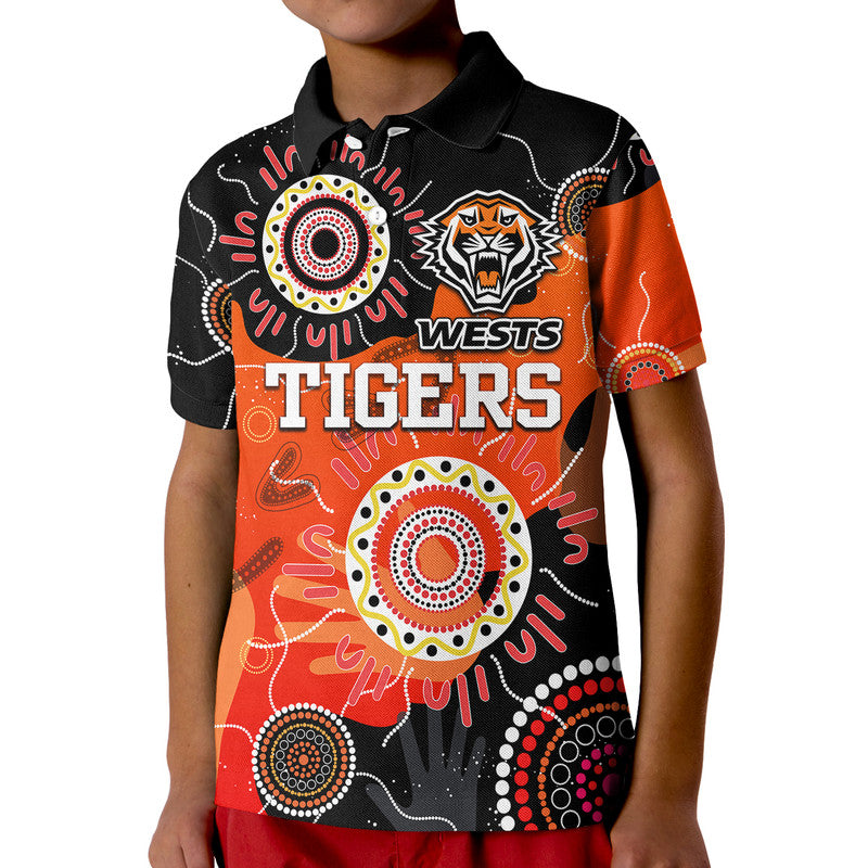custom-text-and-number-wests-tigers-indigenous-aboriginal-rugby-polo-shirt