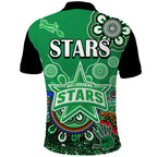 melbourne-stars-polo-shirt-cricket-indigenous-aboriginal-lizard-version