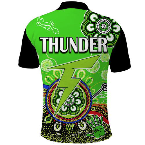 sydney-thunder-polo-shirt-cricket-indigenous-aboriginal-lizard-version