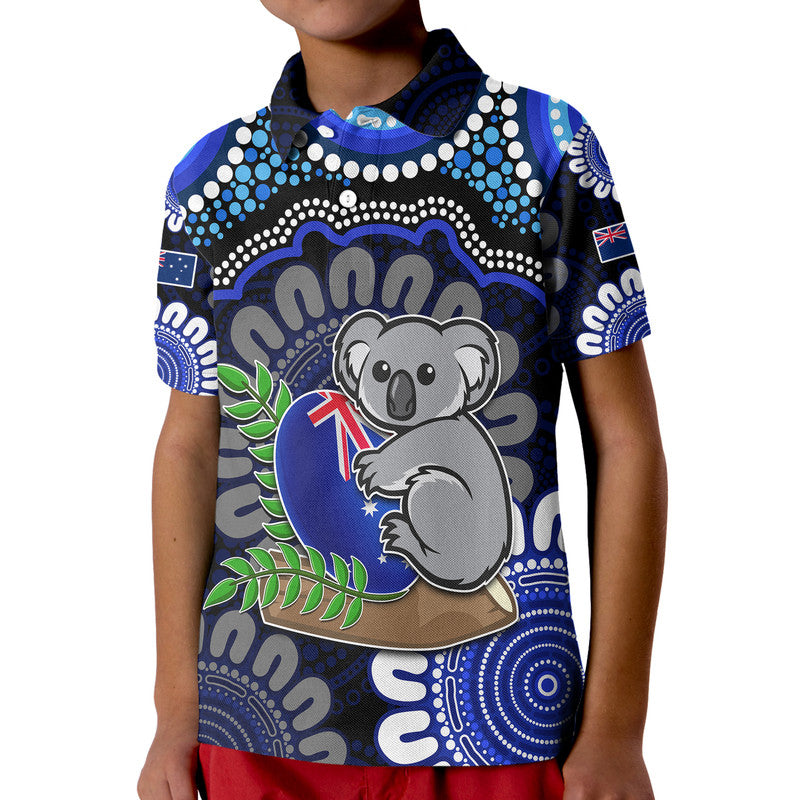 australia-koala-aboriginal-polo-shirt-koala-hugging-rugby-ball-blue