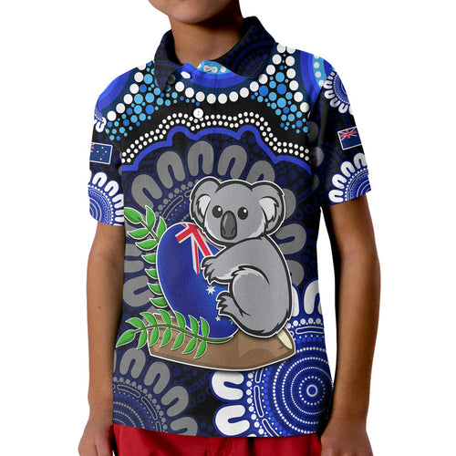 australia-koala-aboriginal-polo-shirt-koala-hugging-rugby-ball-blue