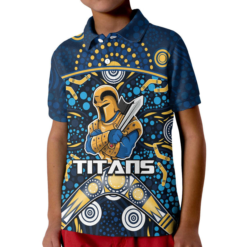 custom-personalised-titans-rugby-polo-shirt-boomerang-indigenous-dots